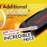 Shopclues Sandisk Pendrives at cheapest rate